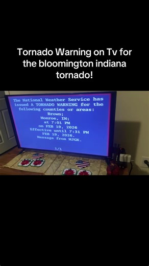 #bloomingtonindiana #tornado #eas #scary #tornadowarning | tornado warning