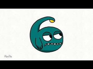 Number Lore evolution for Megamix alphabet lore comic studio