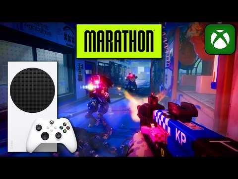 Marathon - Xbox Series S Gameplay + FPS Test