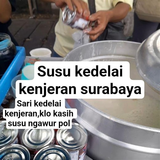 susu kedelai kenjeran