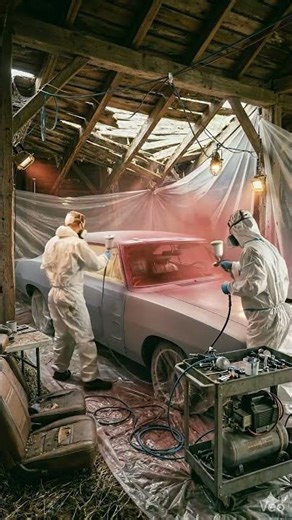 Abandoned Barn Muscle Car Restoration — Full Cinematic Timelapse