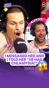 14K views · 114 reactions | The old FAKE 'Chlamydia' revenge scare...  | Will and Woody | Facebook