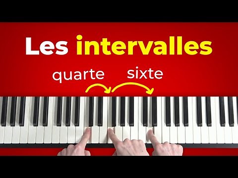 Comprendre les INTERVALLES au piano et en musique