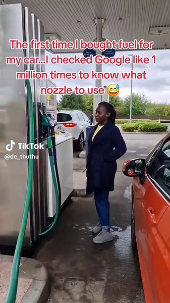 I remember this day very well! The fear of buying the wrong fuel and spoiling my car's engine. Now I'm a pro but I still double check sha 😆. #driving #buyingfuel #fuel #fueling #fuelingup #drivingintheuk #buyingfuelintheuk #creatorsearchinsights #fyp #viral_video #following #goviral