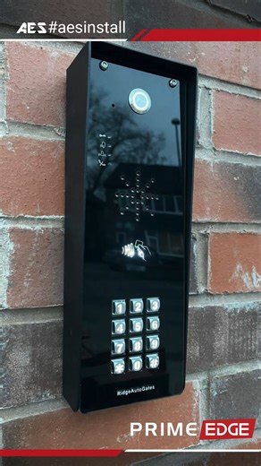 Prime Edge Enhanced GSM Intercom install just wrapped up in England! Big credit to Ridge Auto Gates for such a clean and professional job 👏 Why it stands out: • SMS firmware updates keep it up to date. • Two-factor authentication for extra security. • 250 codes & prox cards, 250 caller IDs – all manageable remotely. • Flexible relays , AES PRO & AES HOME app support. Never miss who matters. Designed to keep you connected, the Prime Edge combines style, durability, and 24/7 accessibility for you