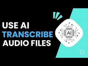 How To Use Ai To Transcribe Audio Files