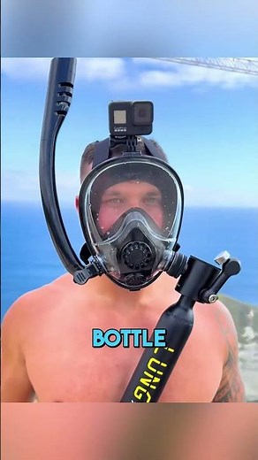 The Tiny Diving Bottle That Lets You Breathe Underwater
