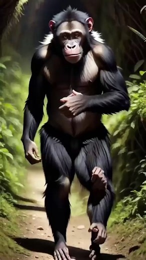 Funny human evolution