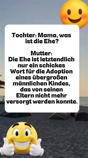 Was ist eigentlich die Ehe? 😉💍