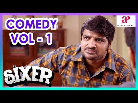 Sixer Movie Comedy Scenes | Part 1 | Vaibhav Reddy | Sathish | Pallak Lalwani | Radha Ravi | Chaams