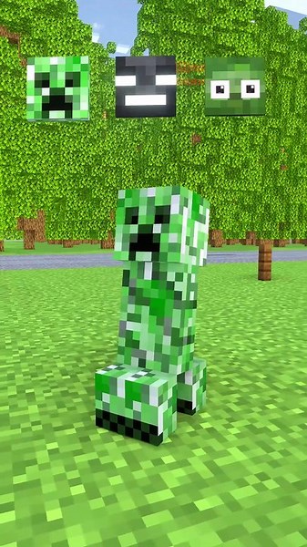 Powerful💪🏻  - Baby zombie minecraft animations