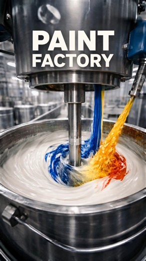 Paint Manufacturing Process | Inside a Modern Industrial Paint Factory