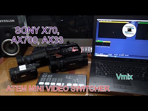 Test Video : How to setup the Atem Mini Video Switcher with Vmix Livestream Software.