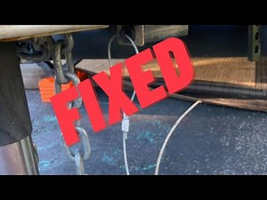 HOW TO FIX A BROKEN BREAKAWAY CABLE