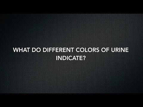What Do Different Colors of Urine Indicate?