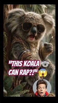 Heard a KOALA Start Rapping.. 😮🔥🎤 🐨 | Wildest Rapper in the Jungle!? #WildMusic