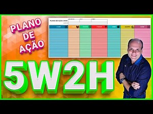PLANILHA PLANO DE AÇÃO 5W2H EXCEL | COMO FAZER PLANO DE AÇÃO 5W2H | PLANEJAMENTO | METAS| ESTRATÉGIA