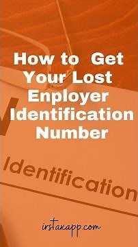 How to recover lost EIN Easily ? #short