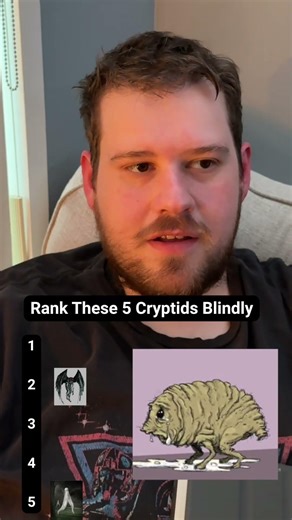 Charlie ranks cryptids blind #cryptids #ranking