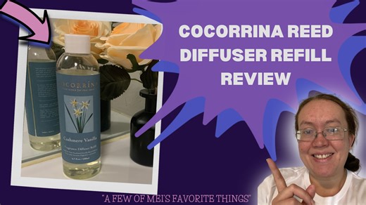 Watch Cocorrina Reed Diffuser Refill Review on Amazon Live