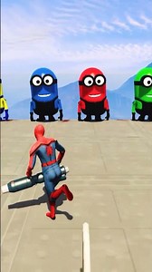 GTA 5 Epic Water Ragdolls Spiderman Jump/Fails Ep 19 #shorts