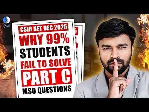 Mastering CSIR NET Mathematics Part C | MSQ Solving Tips for Dec 2025!