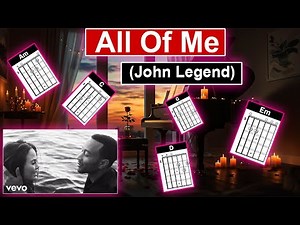 All of me - John Legend | Guitar Chord Progression Tutorial | Accurate Chords