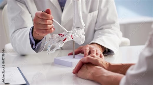 Orthopedic Doctor Explains Treatment For Patient's Feet Pain