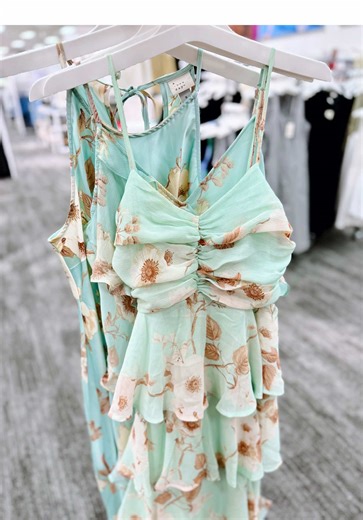 1, 2, or 3?! 🤩 These dresses from A New Day are STUNNING!! I’m thinking wedding guest, date night, baby/bridal shower, or even an affordable bridesmaid dress option!! More colors available 🙌🏼 #targetstyle #newattarget #targetdress #targettryon @target