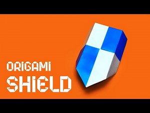 How to Make an Epic Origami Shield - Unfold Power! 🛡️