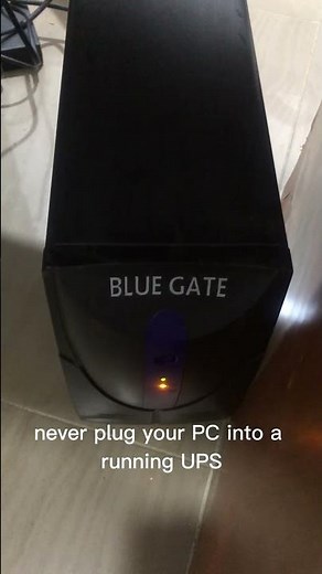 Plug first, power later — safer for your PC