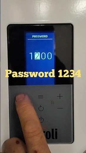 ferroli bluehelix hi-tech enter parameters