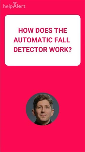 How does the automatic fall detector work