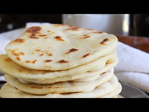 Homemade Flatbread (No Yeast) | Soft and Fluffy - CUKit!