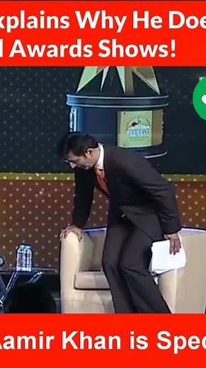 1.2M views · 10K reactions | Aamir Khan explain why he doesn't attend Award Shows! | Bollywood Gossip | Facebook