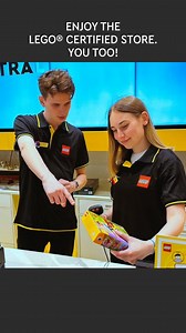 Just a customer and a team member living out the LEGO® Certified Store dream 😊 #LEGO #bricksmegastore #legocertifiedstores #YouToo #Funatwork | LEGO Certified Stores Australia & New Zealand