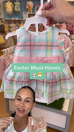 Pastels ✨everywhere✨ #babyclothes #shoppinghaul #easteregg #shopwithme #parentsoftiktok #firsttimemom #greenscreenvideo