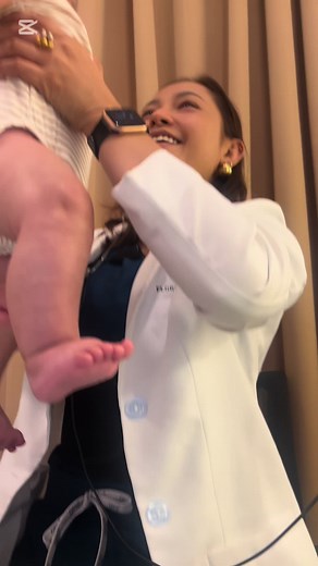 Gigil na gigil ako 😘🥰🥰❤️🫶 (vid posted with consent from the mom)