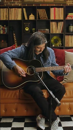 Playing The Most Recorded Acoustic Guitar Of All Time - Gibson J-45 #gibson