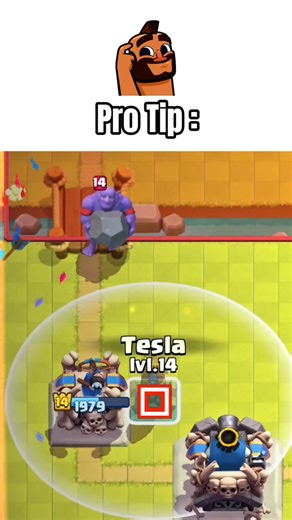 Pro tip to De-activate king tower easily✅|#clashroyale #Bowler
