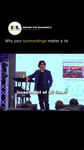 Why your surroundings matter a lot