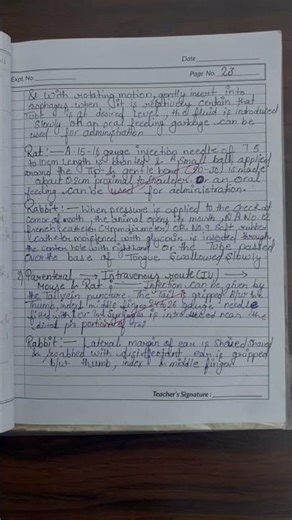 Drug administration routes in mice/Rat