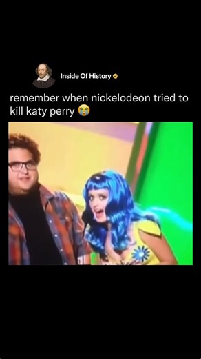 Inside Of History | In 2010, Katy Perry had one of the most chaotic moments in Kids’ Choice Awards history when she was unexpectedly slimed on stage at the... | Instagram