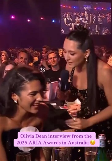 Olivia Dean Interview Highlights from the 2025 ARIA Awards