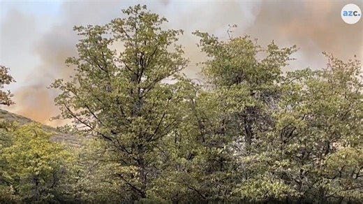 Brady Fire in Prescott National Forest at 0% containment, Pine Flats evacuated