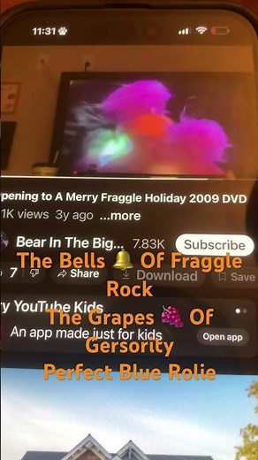 Fraggle Rock A Merry Fraggle Holiday DVD 📀🎄