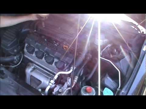 2001-2005 Honda Civic Cam Position Sensor TDC Sensor & Valve Cover Gasket Replacement