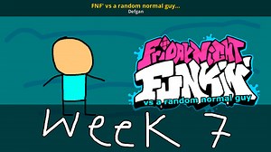 FNF' vs a random normal guy Mod for Friday Night Funkin' | FNF Mods