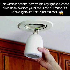 Do you know someone who would like this? Need music and light anywhere? Screw in a Bluetooth light globe speaker. Stream music from any device! Get yours here >> https://mymobile-gear.com/products/wireless-bluetooth-light-bulb-speaker | Awesome Phone Accessories