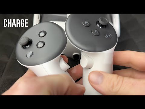 How to Charge Meta Quest 3 Controllers | Meta Quest Touch Plus Controller | Meta Quest 3S